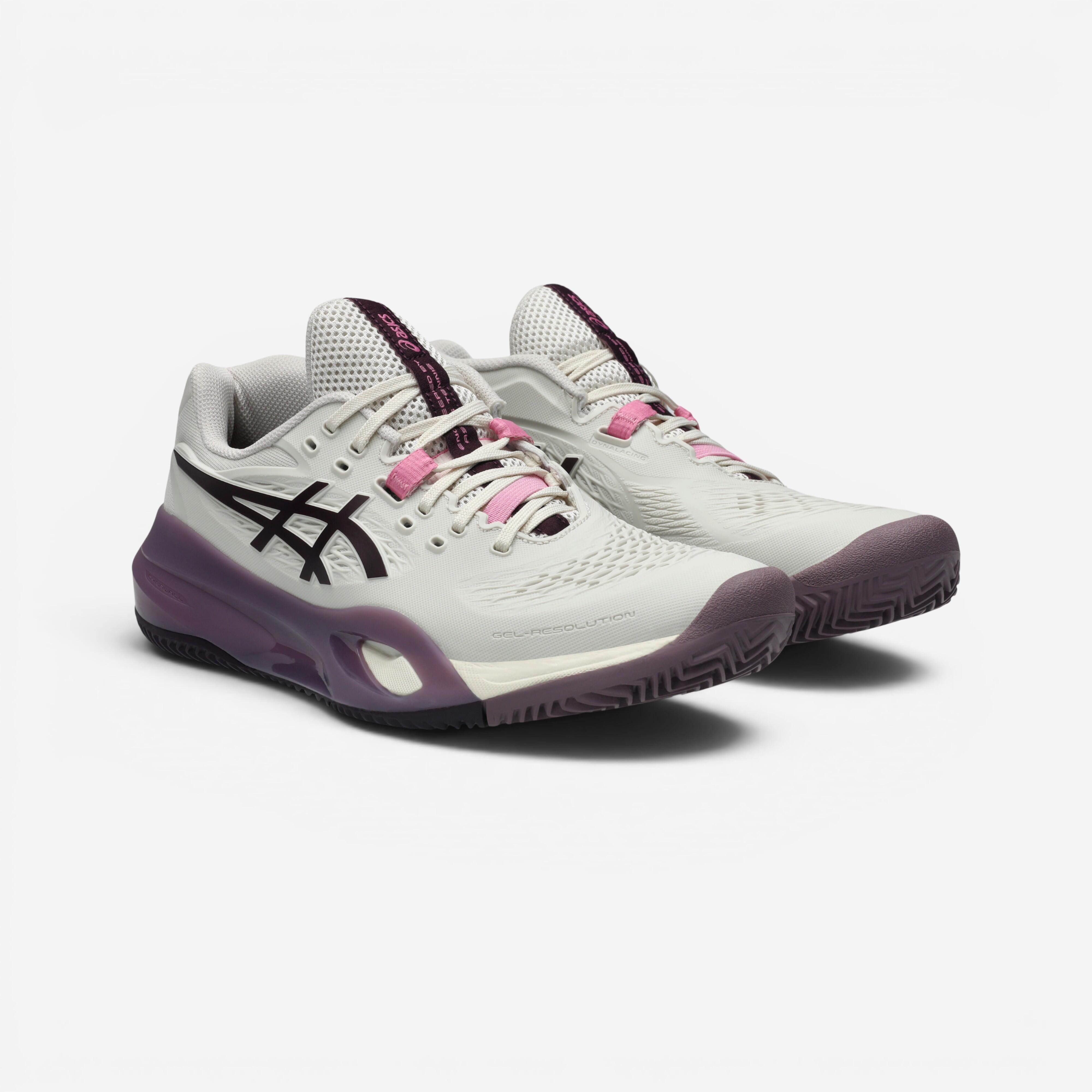 ASICS ASICS Gel Resolution X dámska tenisová obuv na antuku béžová 38 · záber 3
