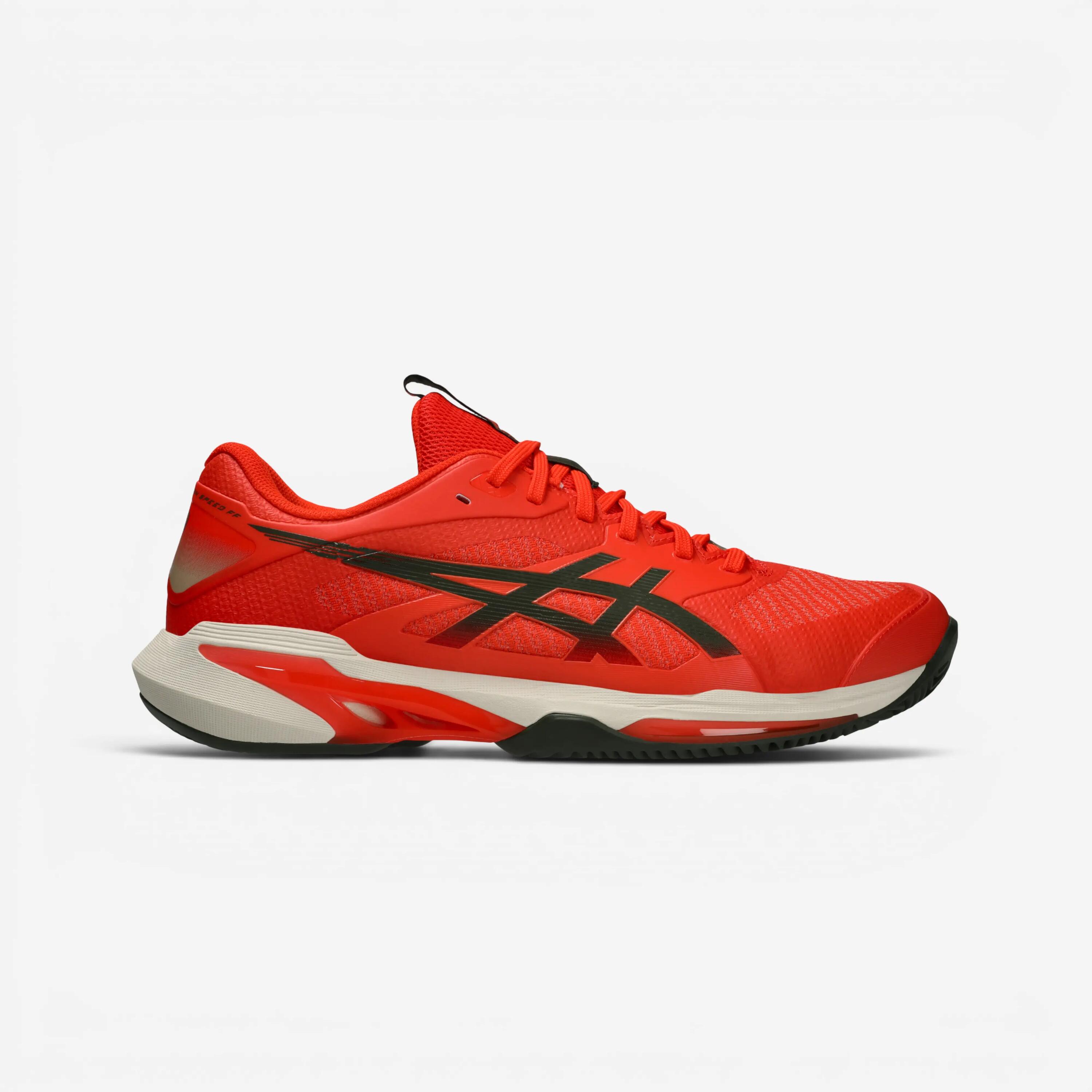 Chaussures de tennis terre battue homme, Solution Speed FF 4 rouge 8/8