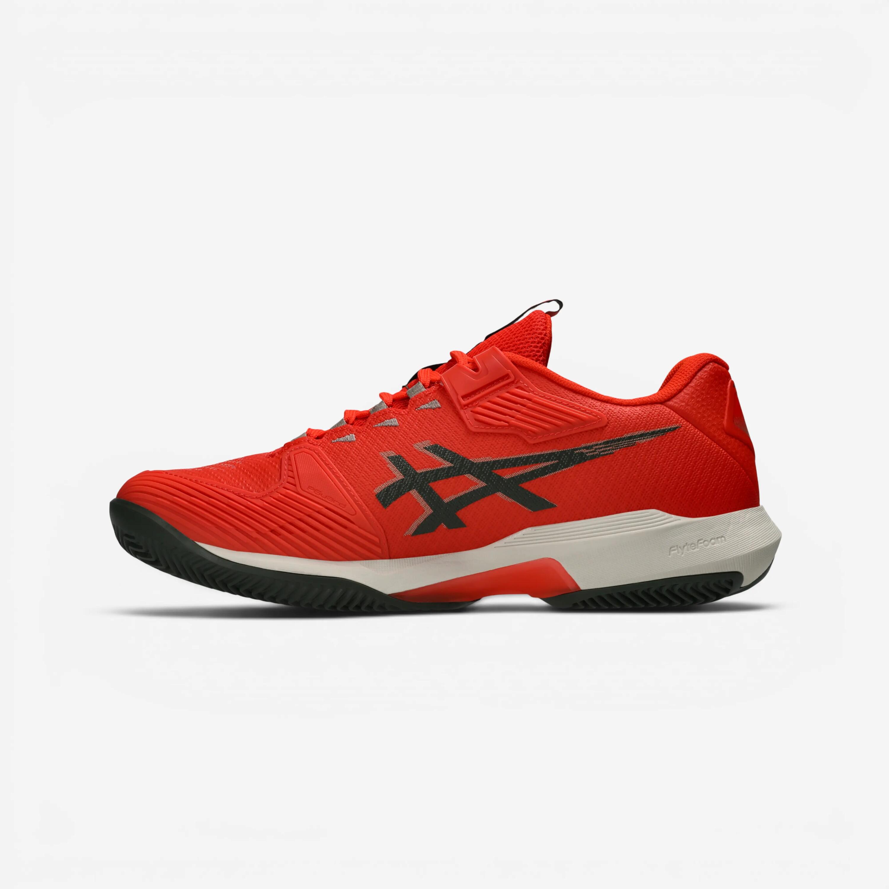 Chaussures de tennis terre battue homme, Solution Speed FF 4 rouge 7/8