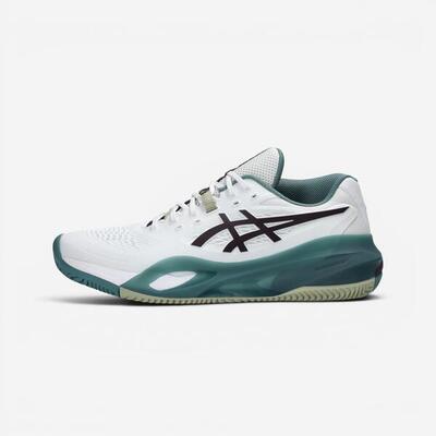 Tennisschoenen gel resolution x heren wit/groen