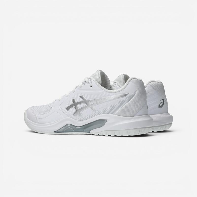 Încălțăminte de tenis pentru orice suprafață, Asics Gel Dedicate 9 Alb, Damă