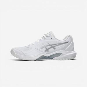 Zapatillas de tenis multipista mujer, Asics Gel Dedicate 9 blanco
