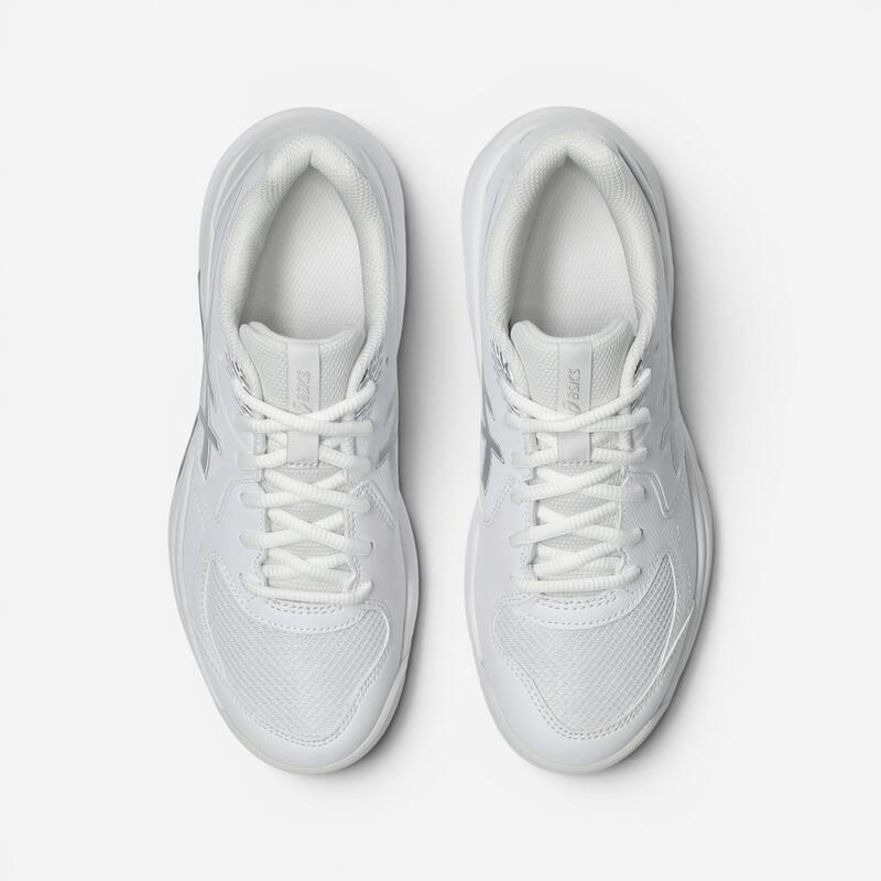 Încălțăminte de tenis pentru orice suprafață, Asics Gel Dedicate 9 Alb, Damă
