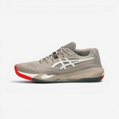 Gravel tennisschoenen gel resolution x heren beige