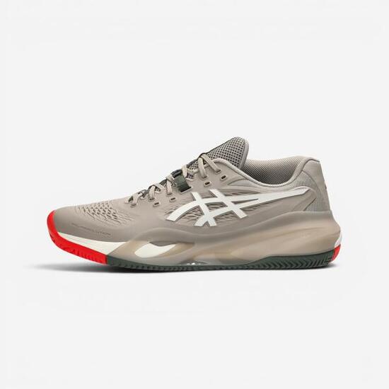Chaussures de tennis terre battue homme, Gel Resolution X beige