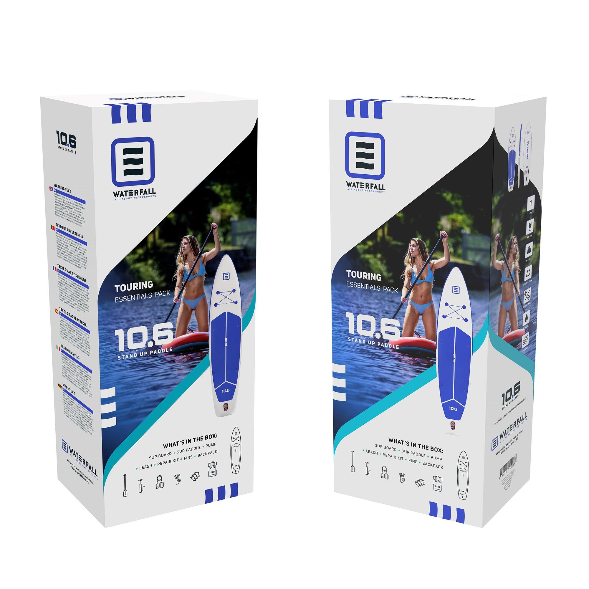 Conjunto de SUP Waterfall Touring 10.6 Royal Blue 4/4