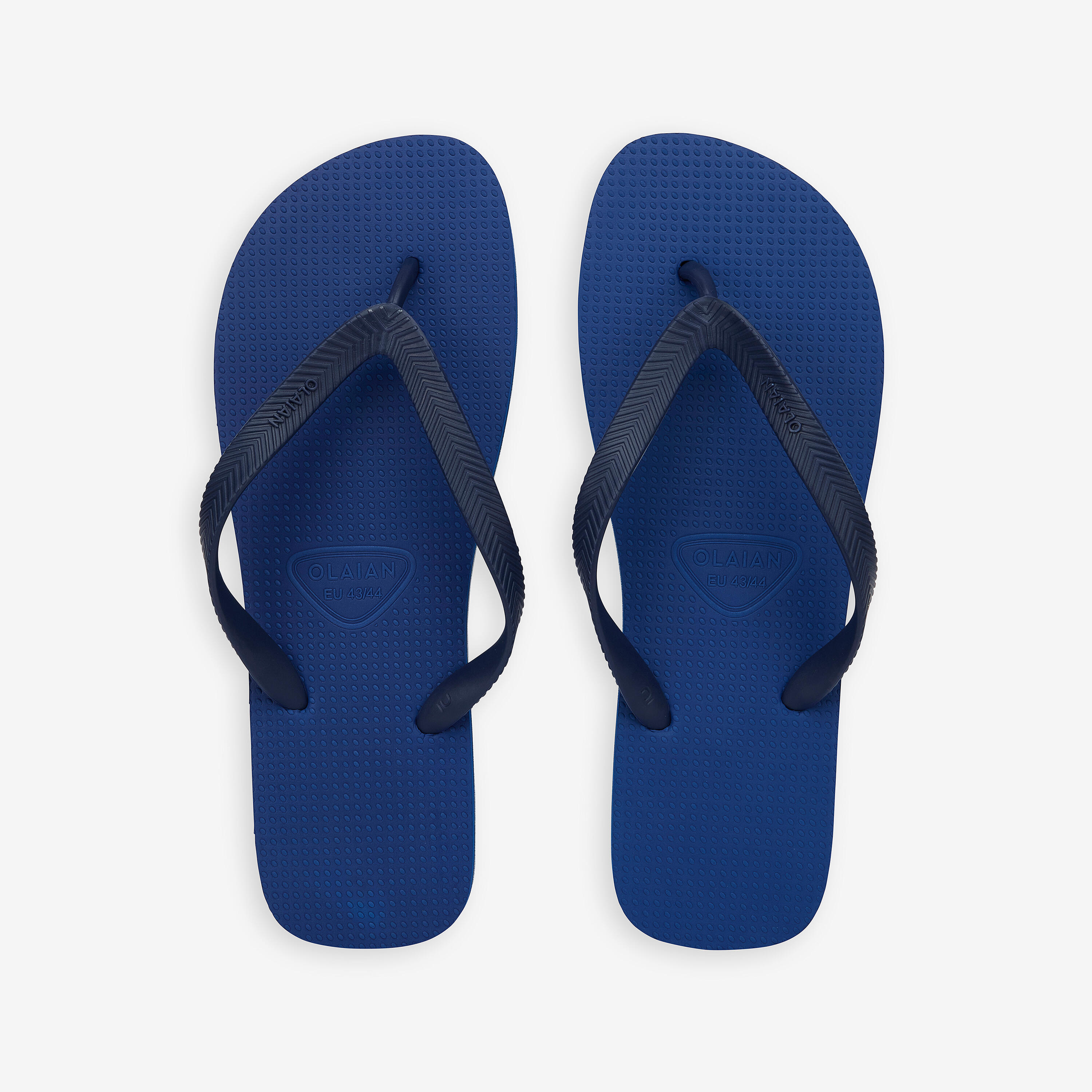 Chinelos de surf homem - 500 azul racing 4/6