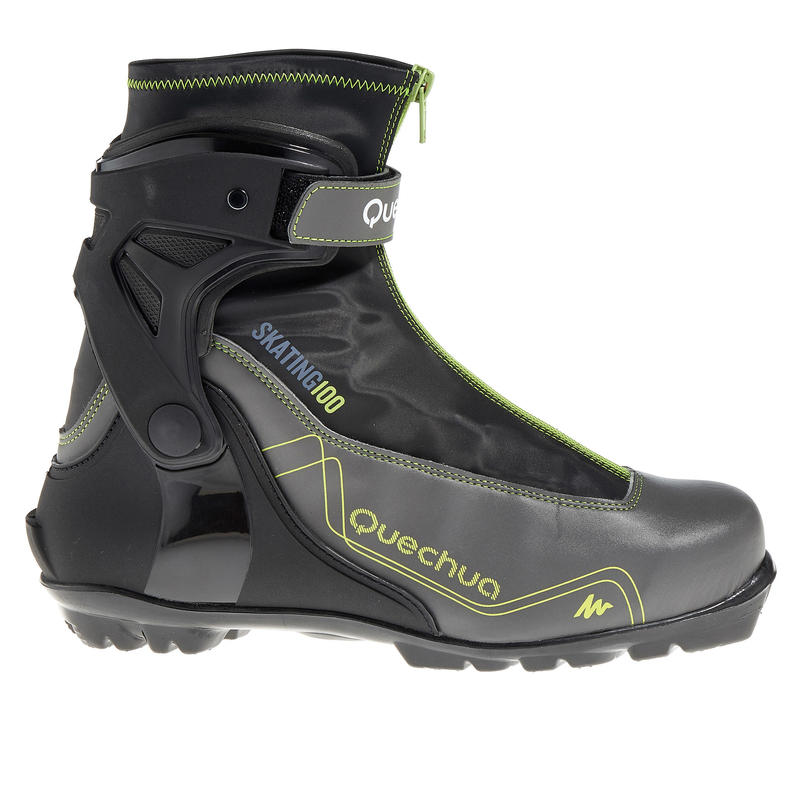 100 NNN Men's Sport CrossCountry Skate Skiing Boots Decathlon