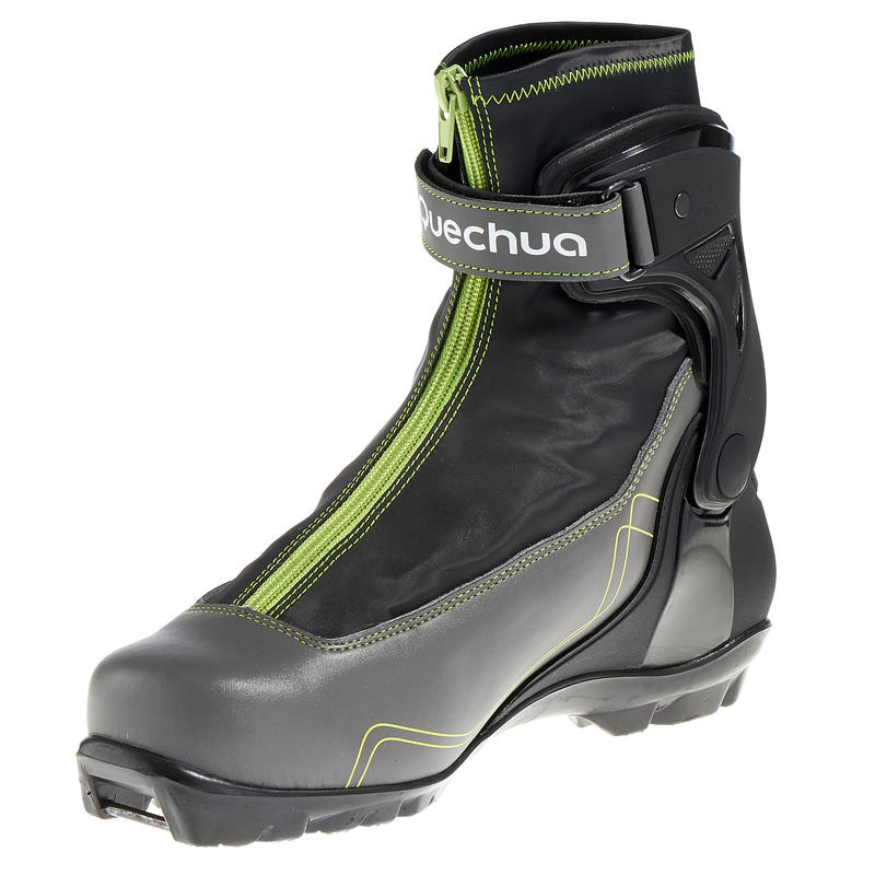 100 NNN Men's Sport CrossCountry Skate Skiing Boots Decathlon