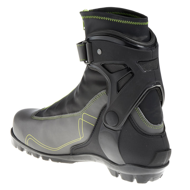 100 NNN Men's Sport CrossCountry Skate Skiing Boots Decathlon