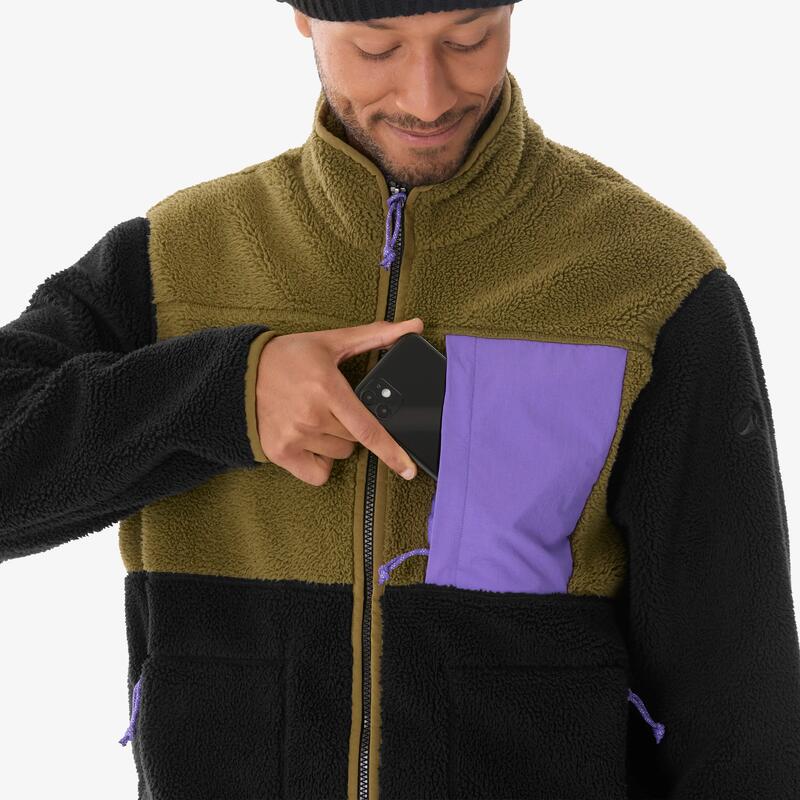 Erkek Outdoor Polar - Siyah - MH500
