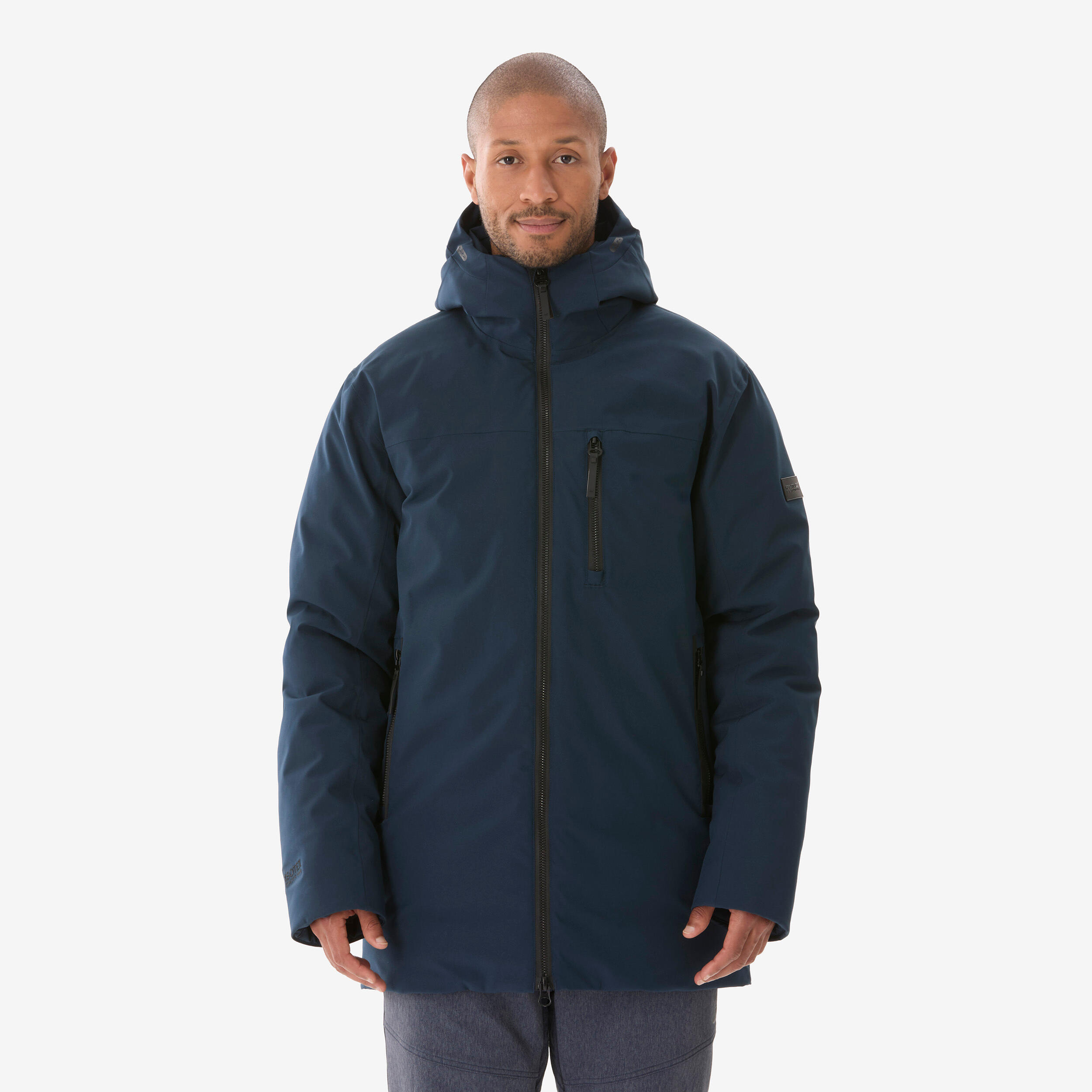 PARKA IMPERMEABLE ET CHAUDE DE RANDONNEE HOMME, YEWBANK BLEU, REGATTA
