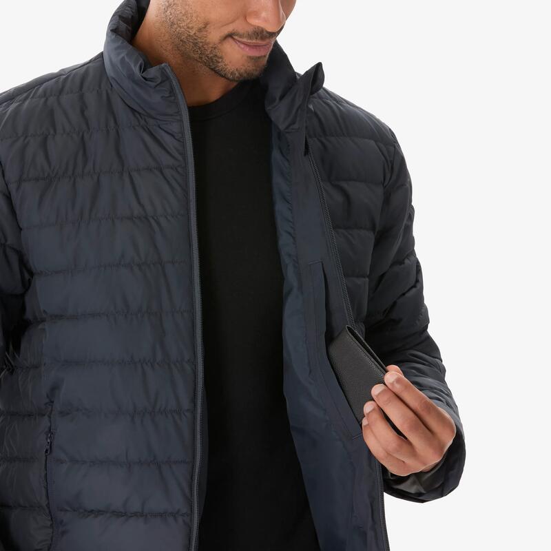 Erkek Outdoor Şişme Mont - Siyah - MH100
