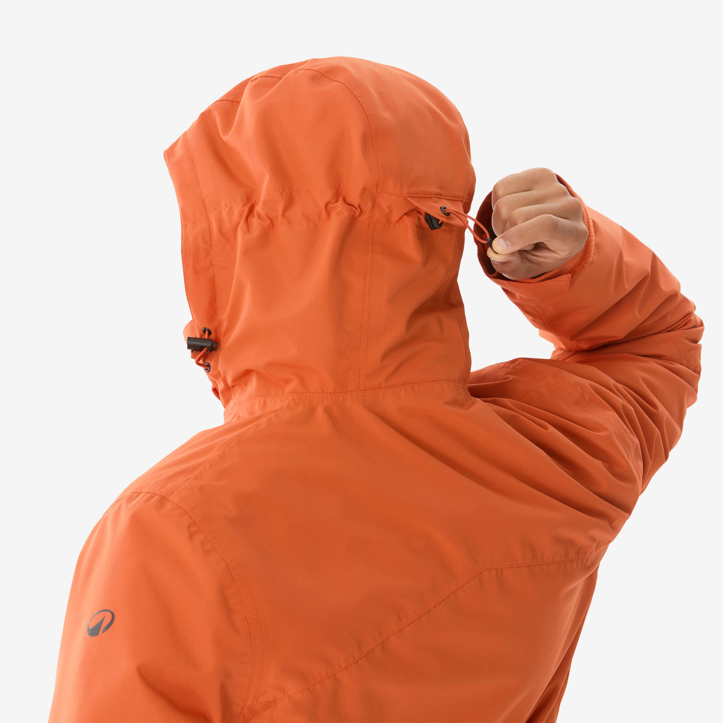 Veste 3en1 de randonnée -10°C imperméable homme, MH500 orange 7/17