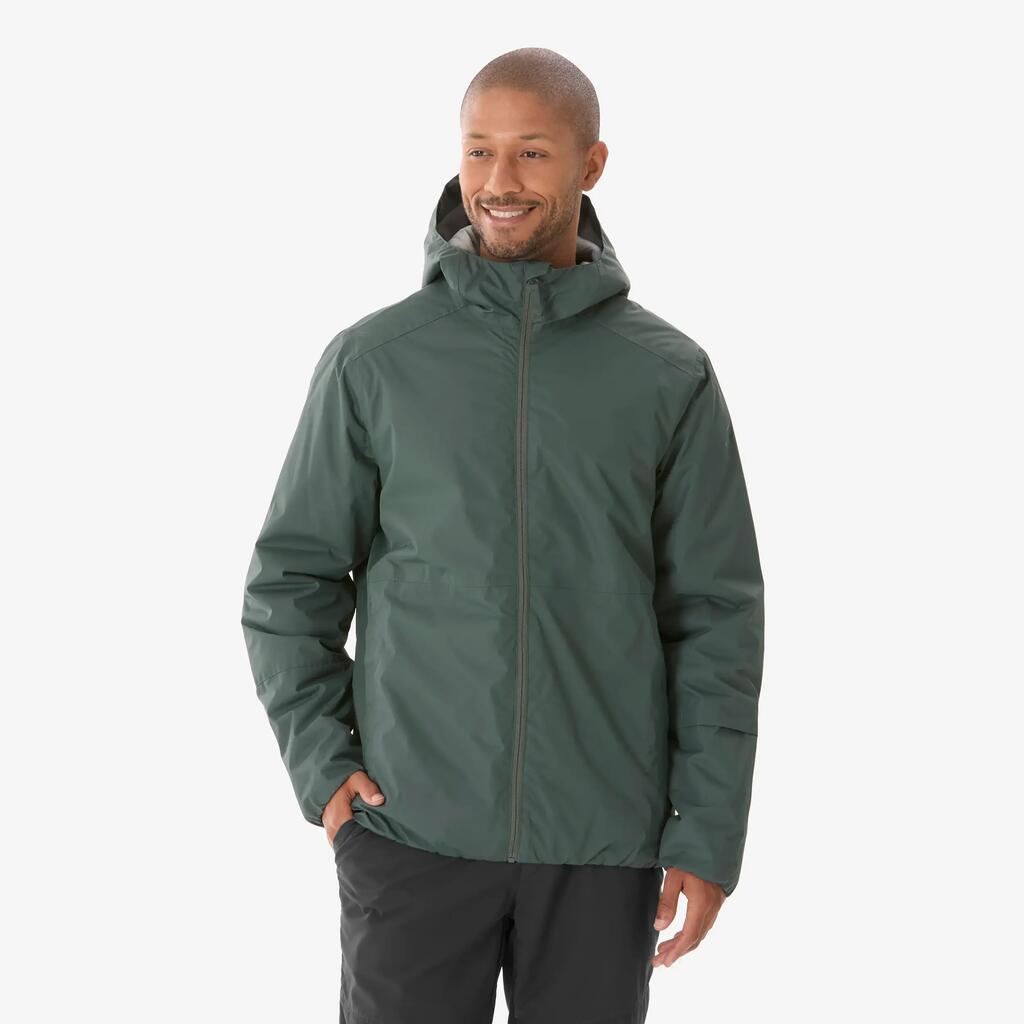 Men’s hiking jacket -5°C NH100 - Green