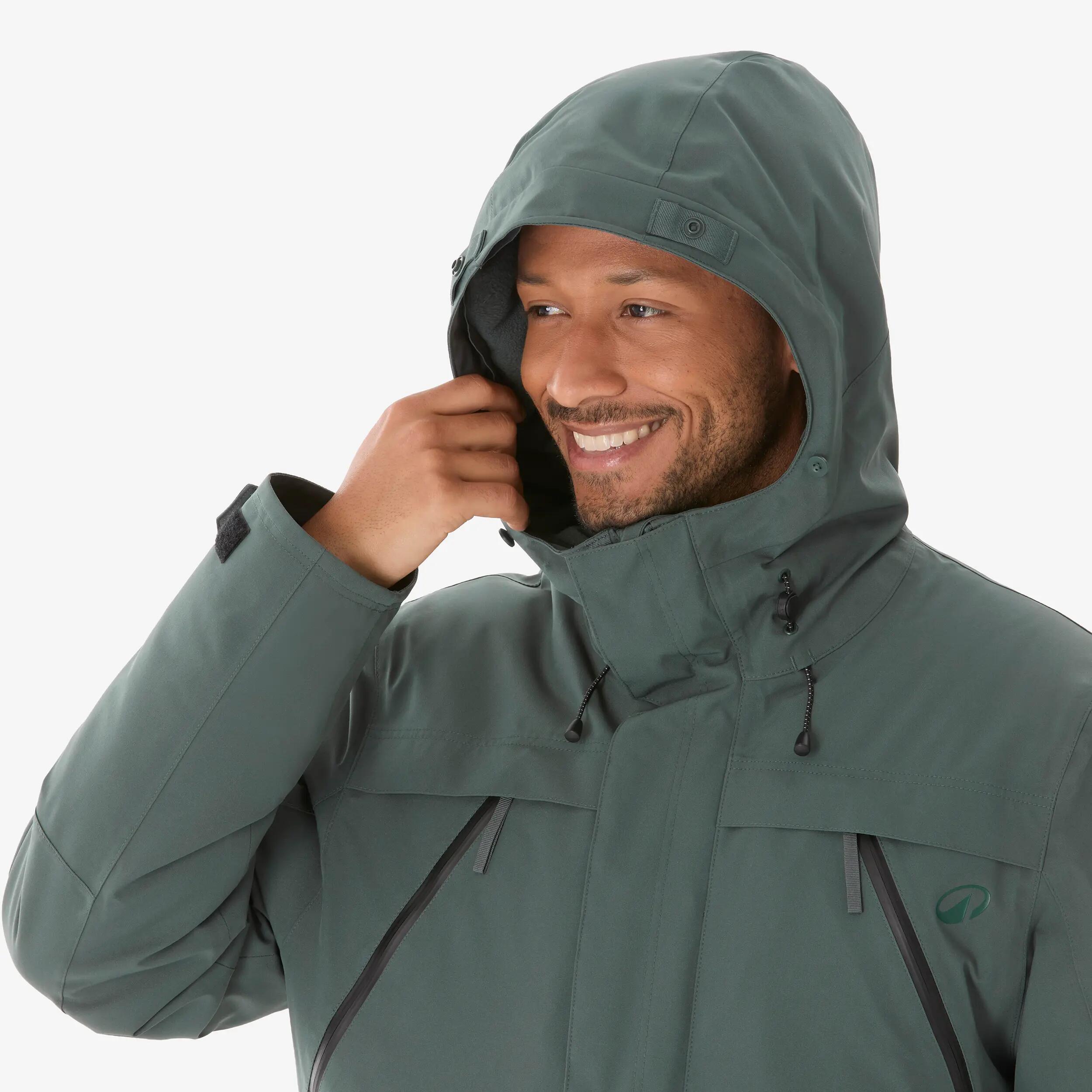 Parka hiver -20° de randonnée homme, NH900 vert 7/16