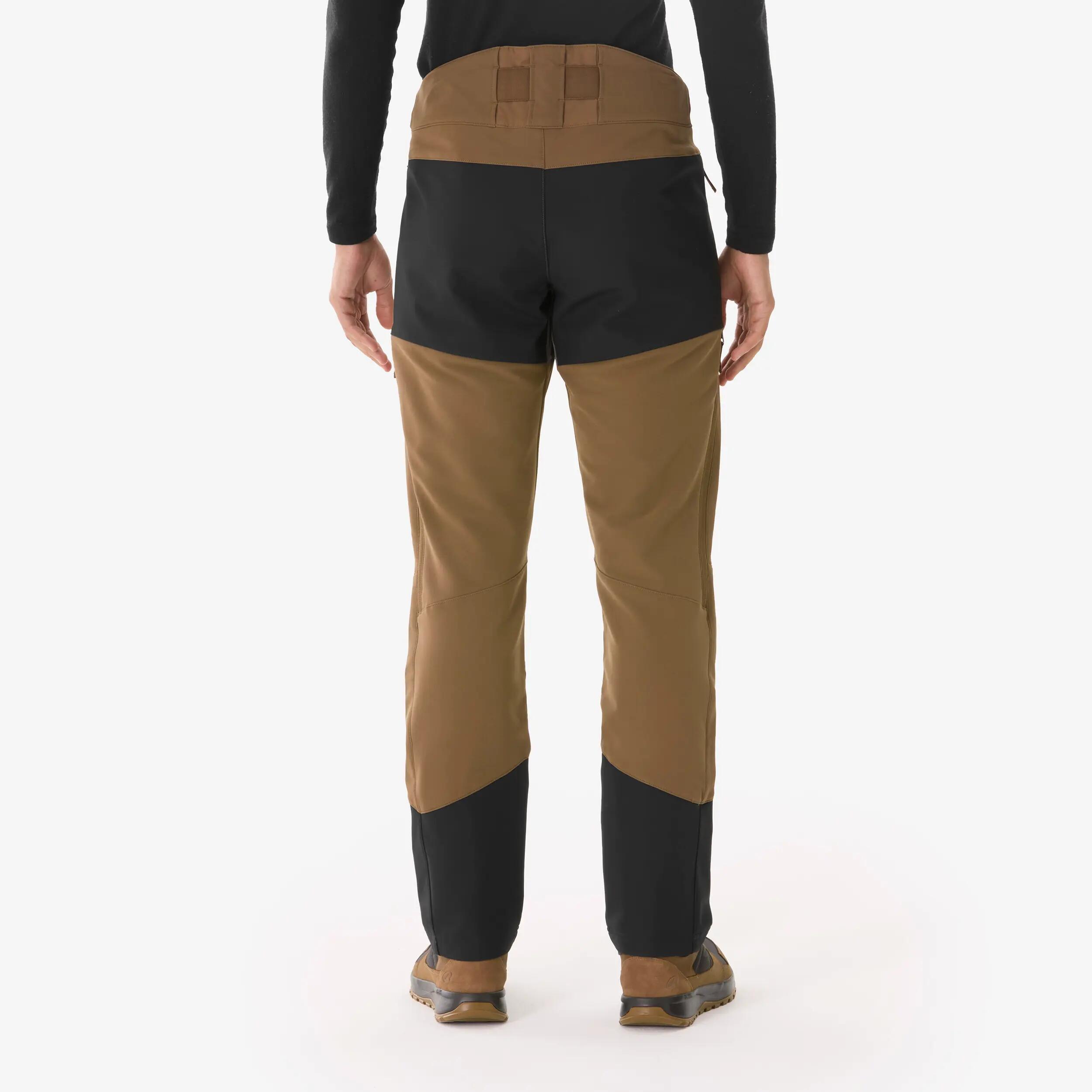 Men’s Warm and Water-Repellent Hiking Pants, SH 500 4/9