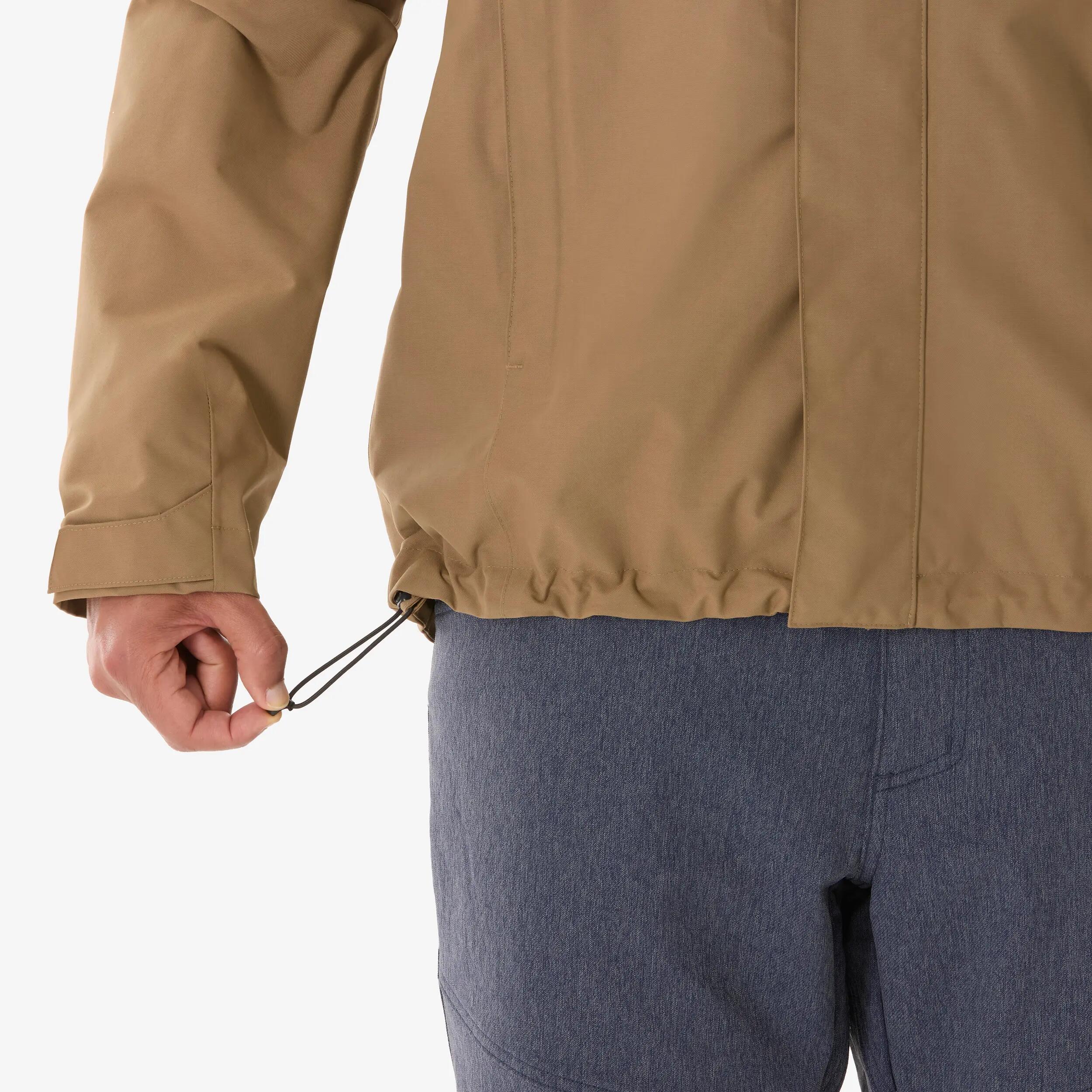 Pánská nepromokavá turistická bunda 3v1 NH 100 do 0°C 15/17