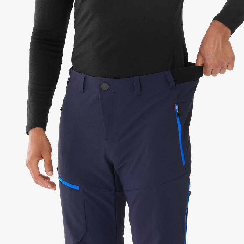 Erkek Sıcak Tutan ve Su Tutmaz Outdoor Pantolon - Mavi - SH900