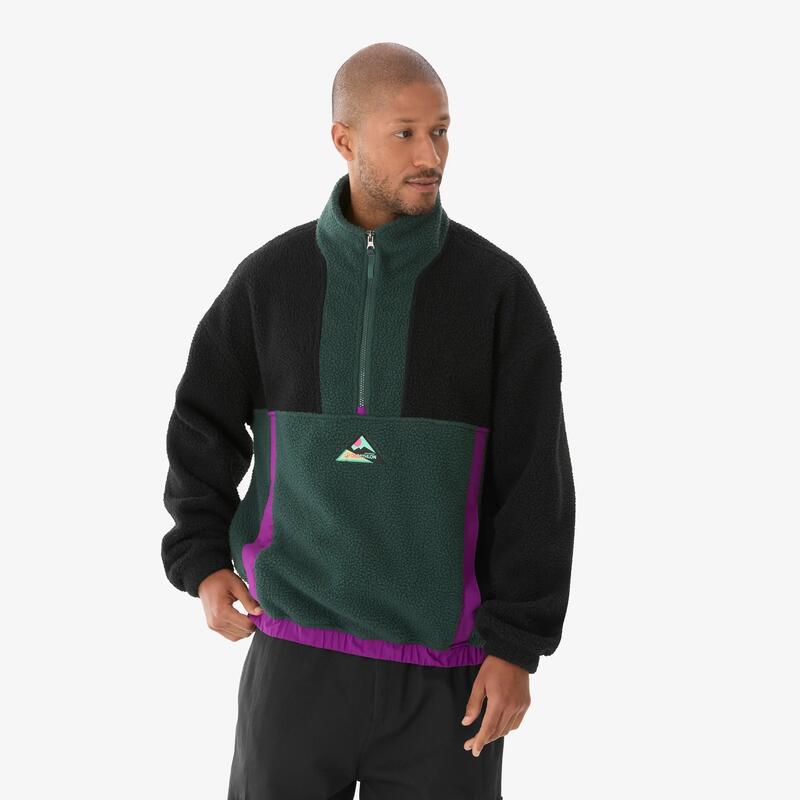 Erkek Outdoor Polar Mont - Siyah