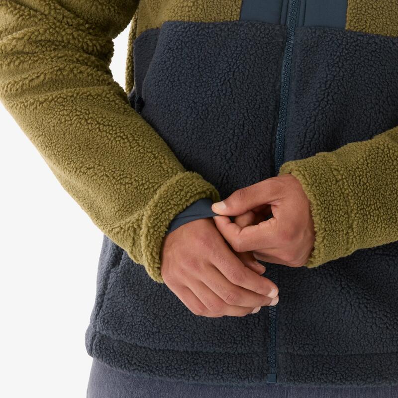 Erkek Outdoor Polar Kışlık Mont/Kar Montu - Yeşil - SH900