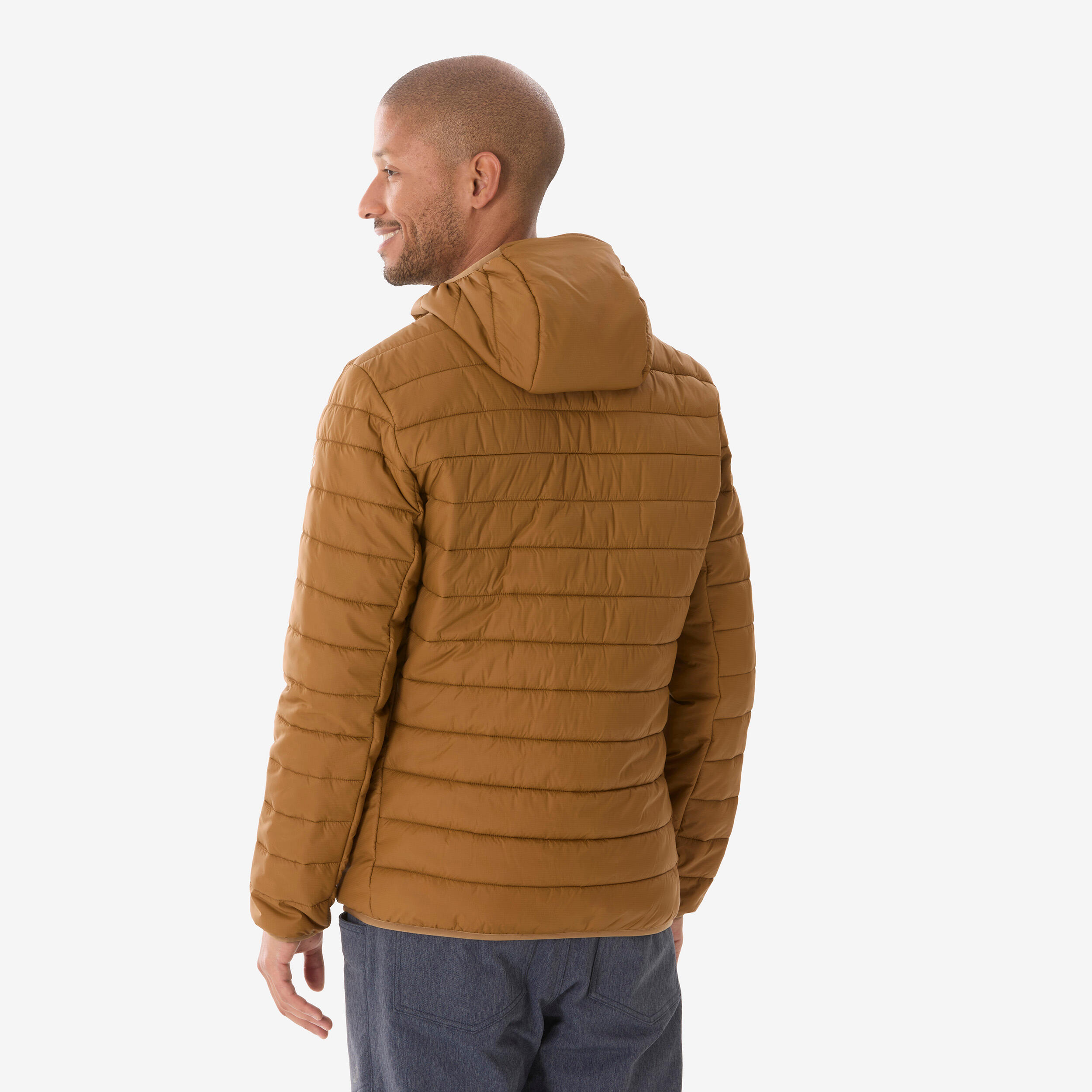 Men’s Down Hiking Jacket, MH 500 4/8