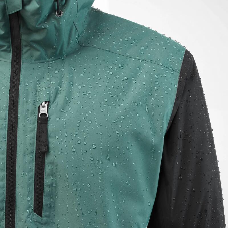 Erkek Outdoor Su Geçirmez Kar Montu/Kışlık Mont - Yeşil/Bej- NH500 -10 °C