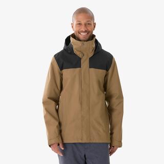 Men Waterproof Warm Modular 3-in-1 Jacket 0°C Brown