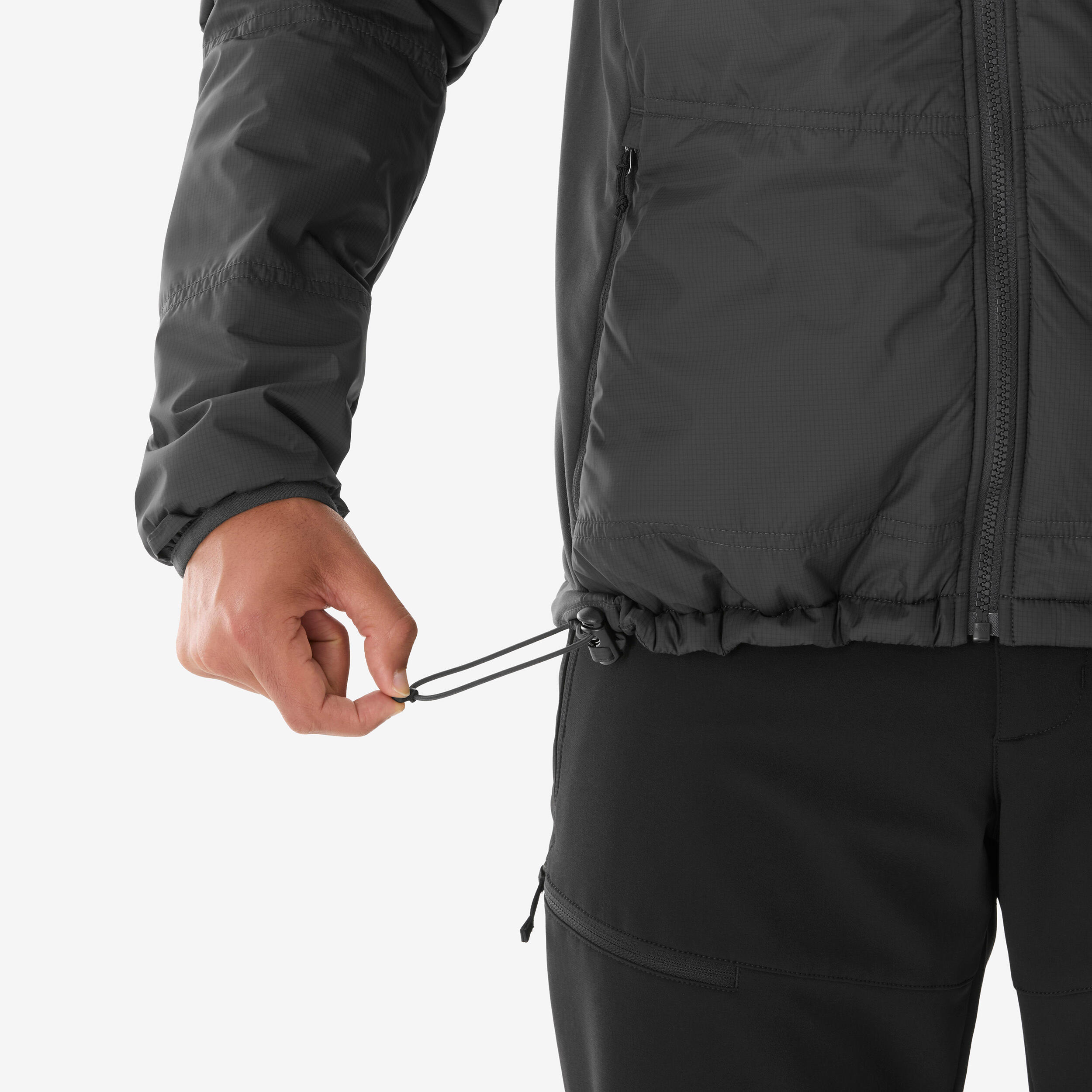 Veste 3en1 de randonnée -10°C imperméable homme, MH500 orange 17/17