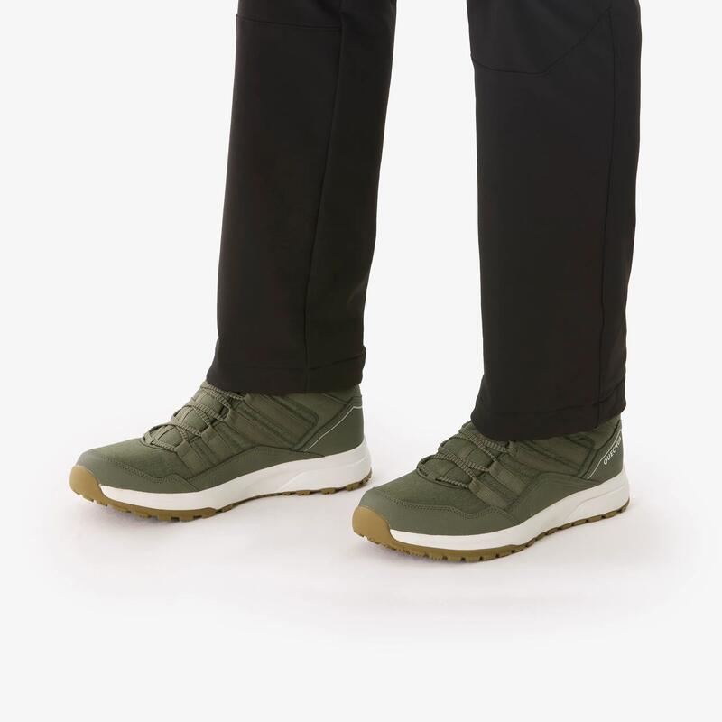 Erkek Outdoor Kar Botu - Su Geçirmez - Yeşil - NH500 Mid