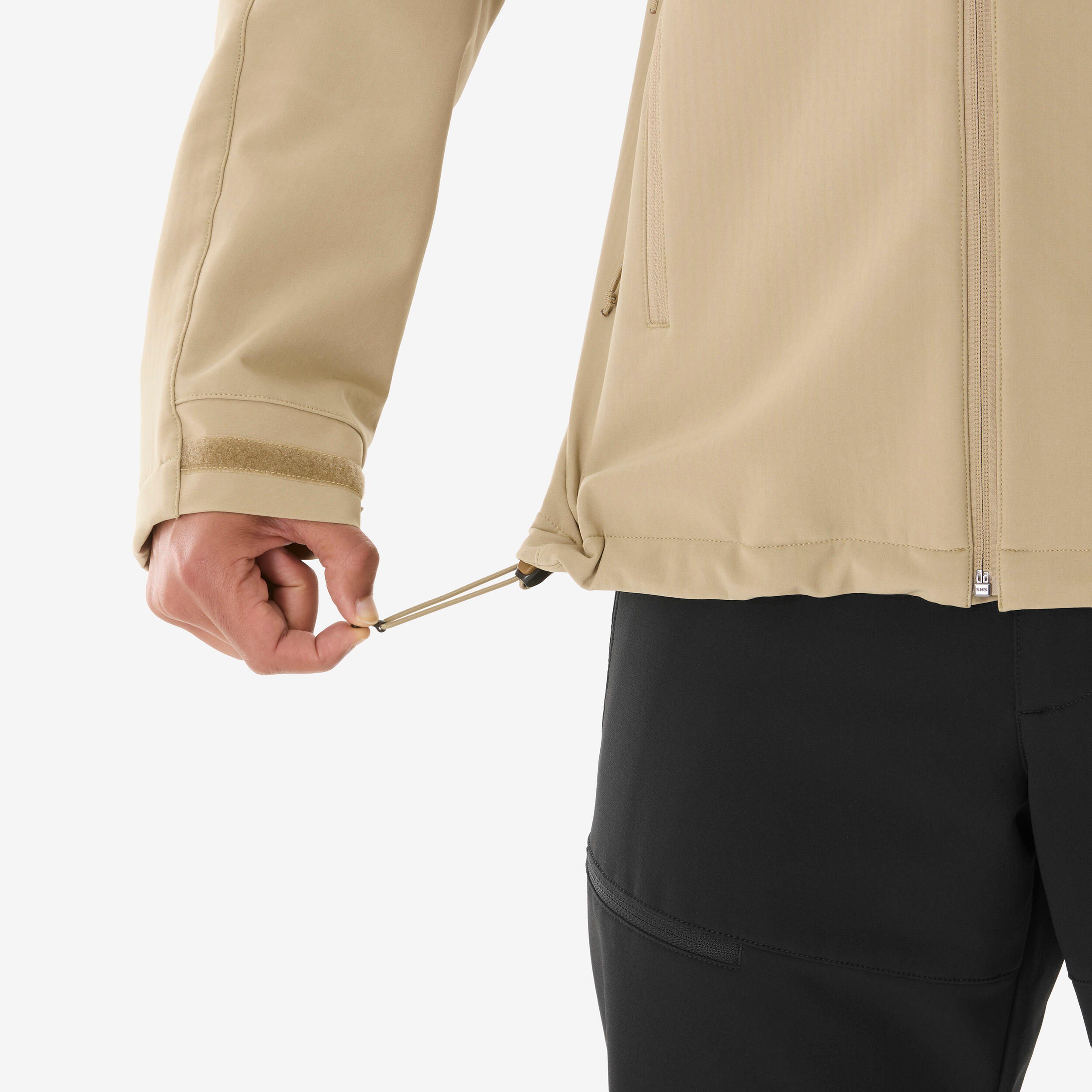 Chaqueta de trekking cortaviento softshell hombre MT500  10/10