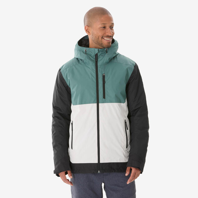 Erkek Outdoor Su Geçirmez Kar Montu/Kışlık Mont - Siyah - NH500 -10 °C