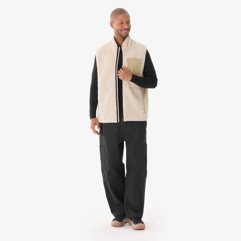 Erkek Outdoor Polar Yelek - Bej - MH500