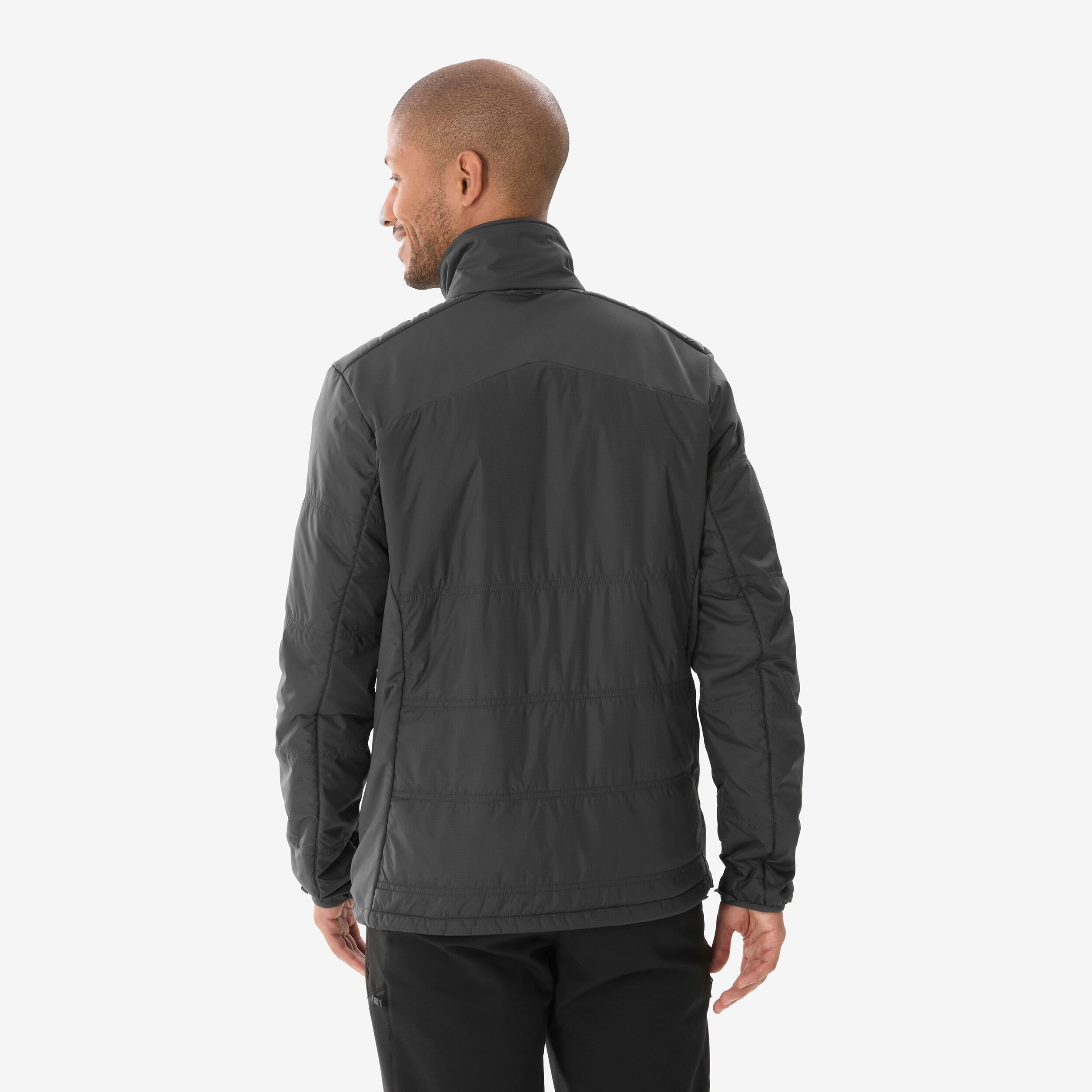 Veste 3en1 de randonnée -10°C imperméable homme, MH500 orange 15/17