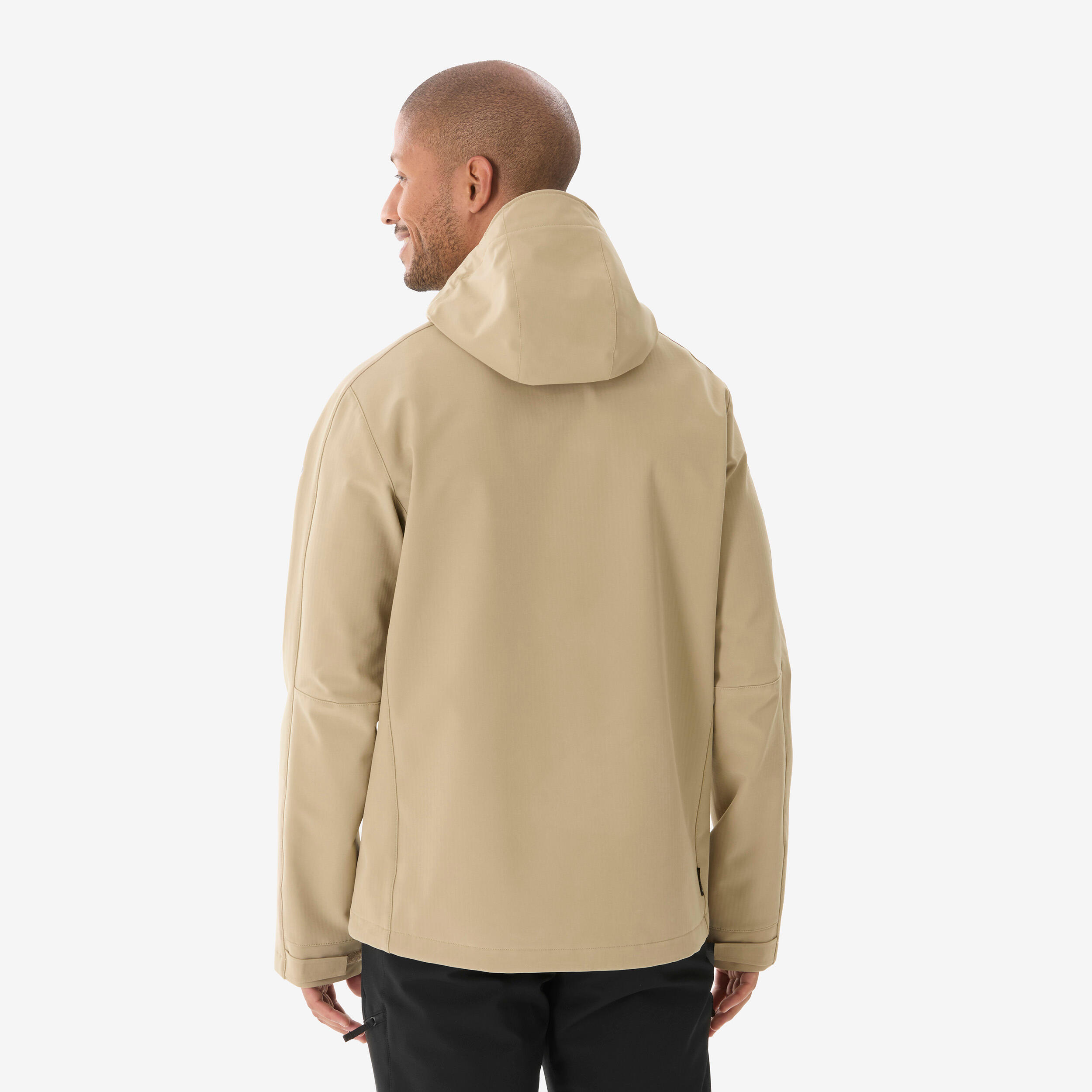 Chaqueta de trekking cortaviento softshell hombre MT500  4/10