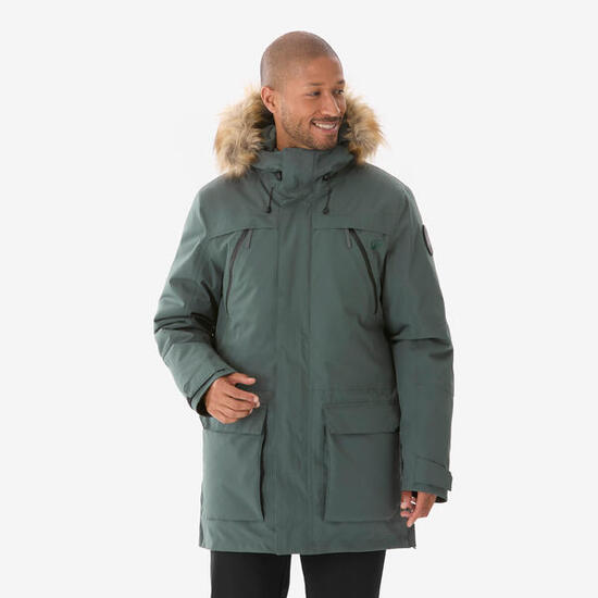 Wandelparka voor heren NH900 winter -20°C groen