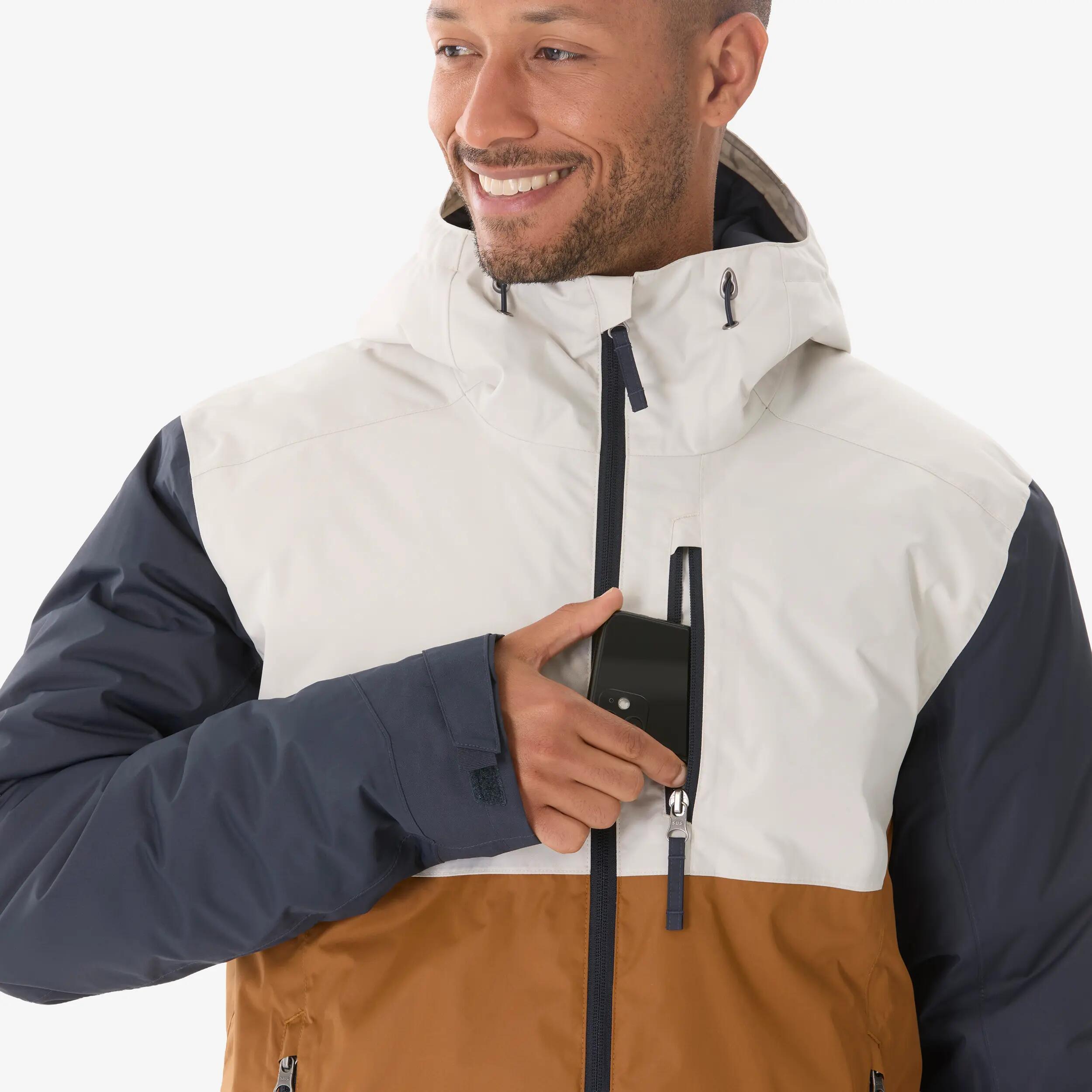 Men’s Waterproof Winter Jacket, SH 500 7/11