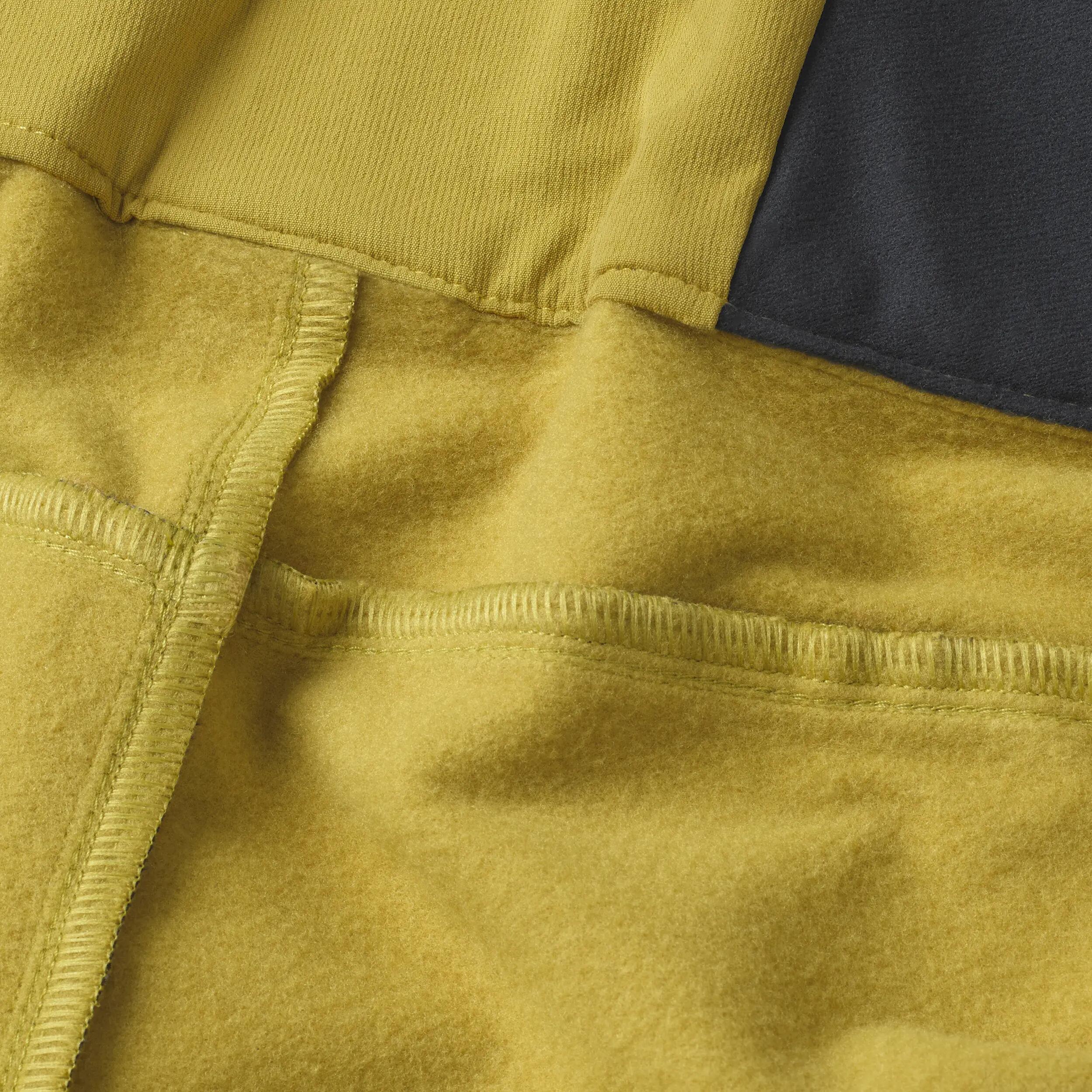 Pantaloni de drumeție călduroși și hidrofugi SH500 VENTIL kaki bărbații 11/11