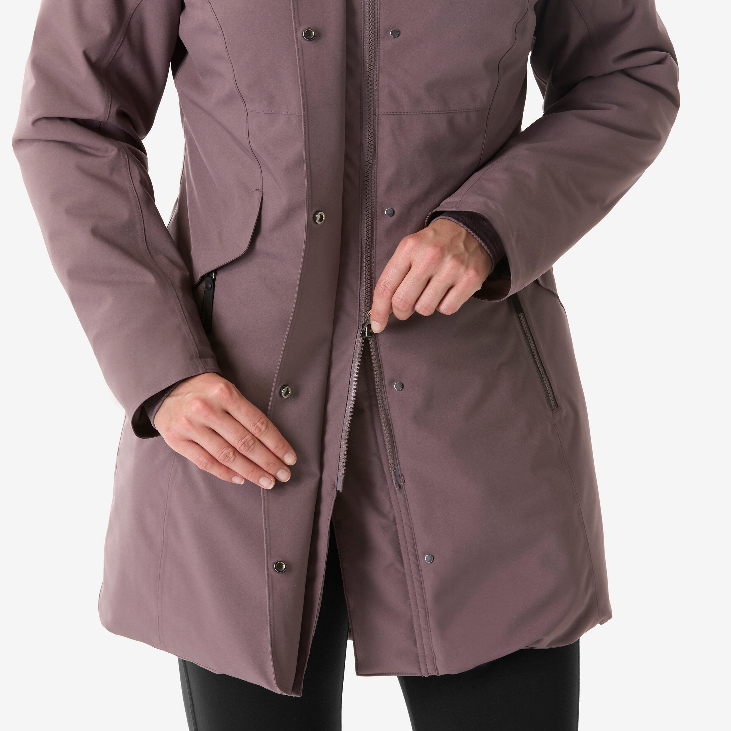 Women’s Waterproof Winter Parka, NH 500 11/12
