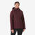 Veste de randonnée 0°C chaude femme, NH100 3en1 violet