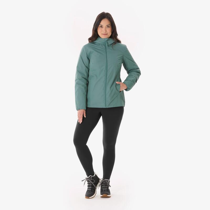 Kadın Outdoor Su Geçirmez Kar Montu/Kışlık Mont - Yeşil - NH100 -5 °C