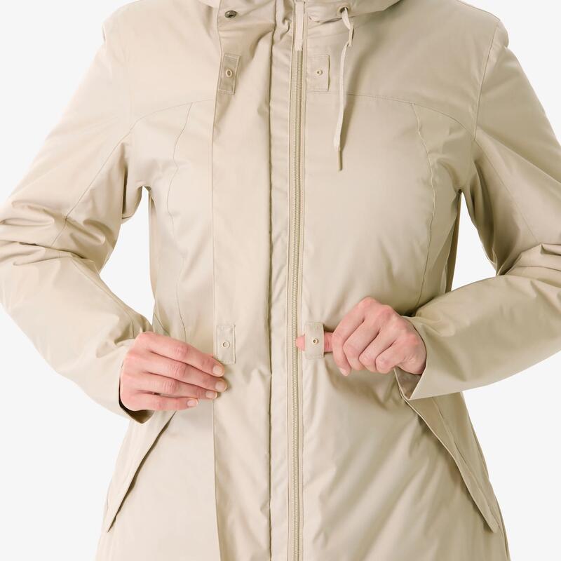 Kadın Outdoor Su Geçirmez Kar Montu/Kışlık Mont - Bej - NH500 -10 °C