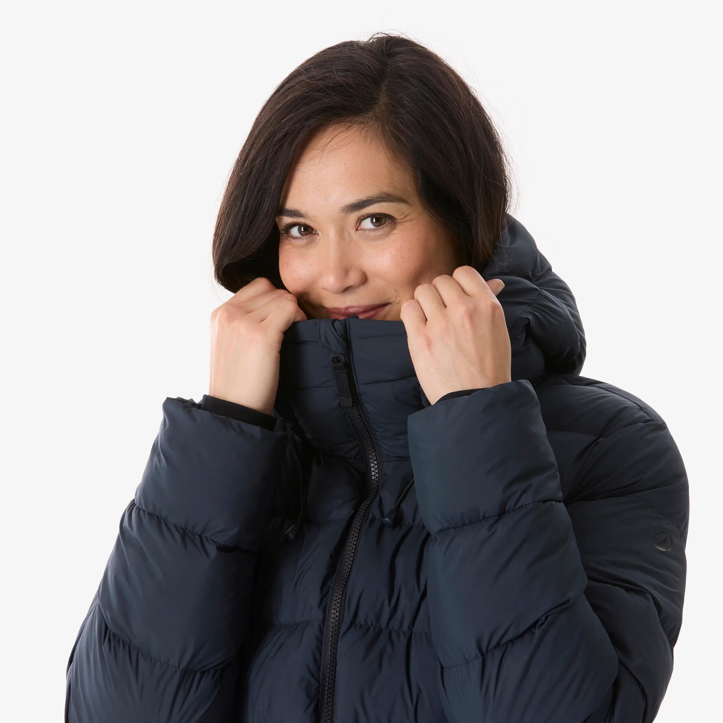 Women’s Long Synthetic Hiking Jacket, MH 900 5/11