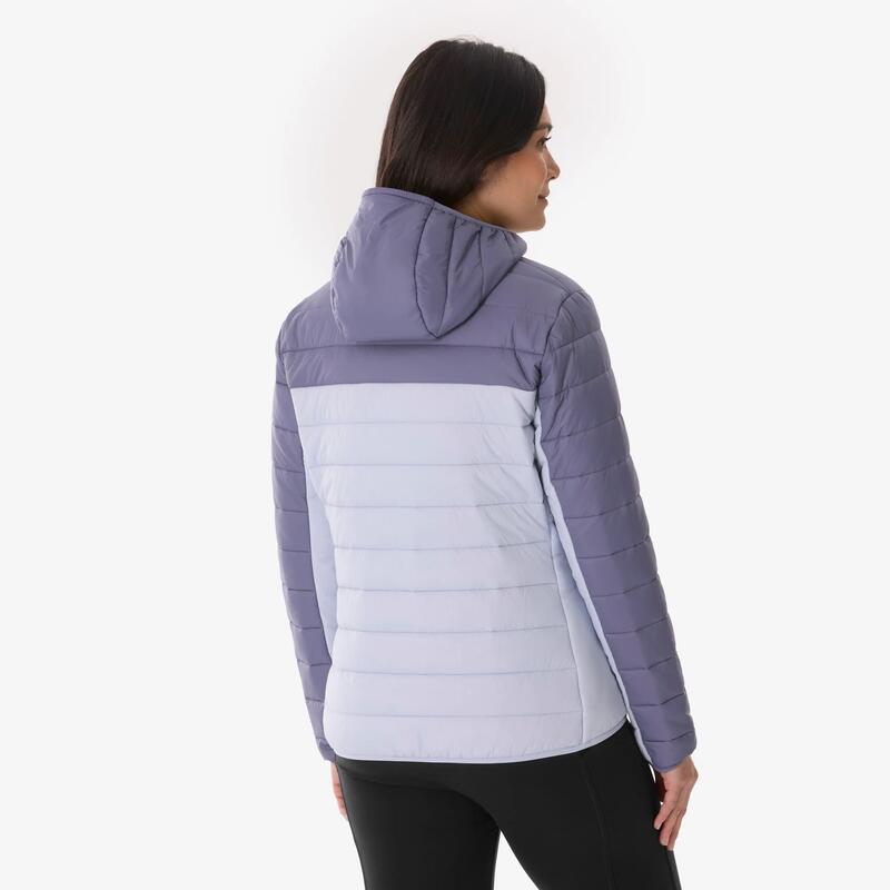 Kadın Outdoor Şişme Mont - Mor - MH500 -10°