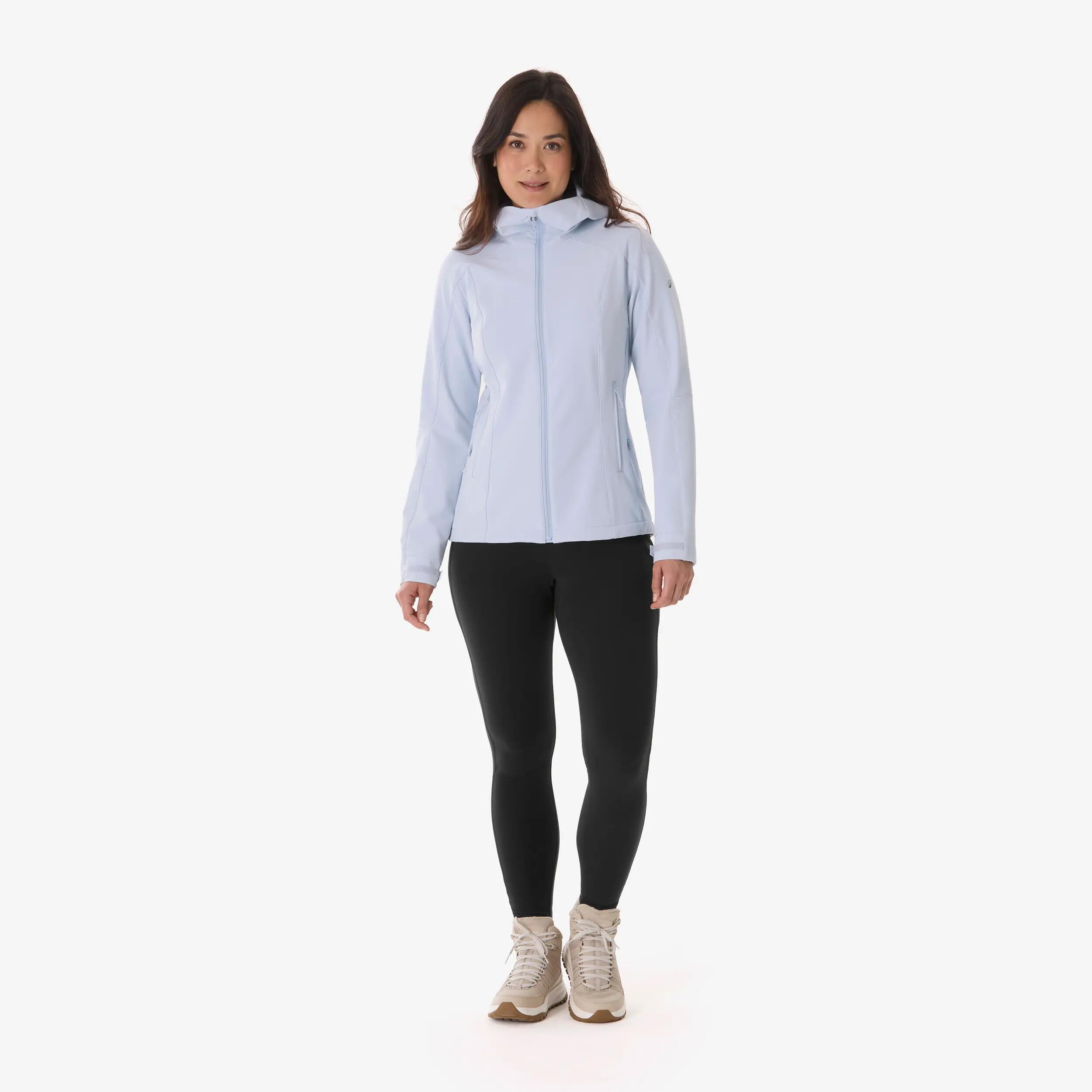 Jaqueta softshell paravent dona MT500 violeta  2/14
