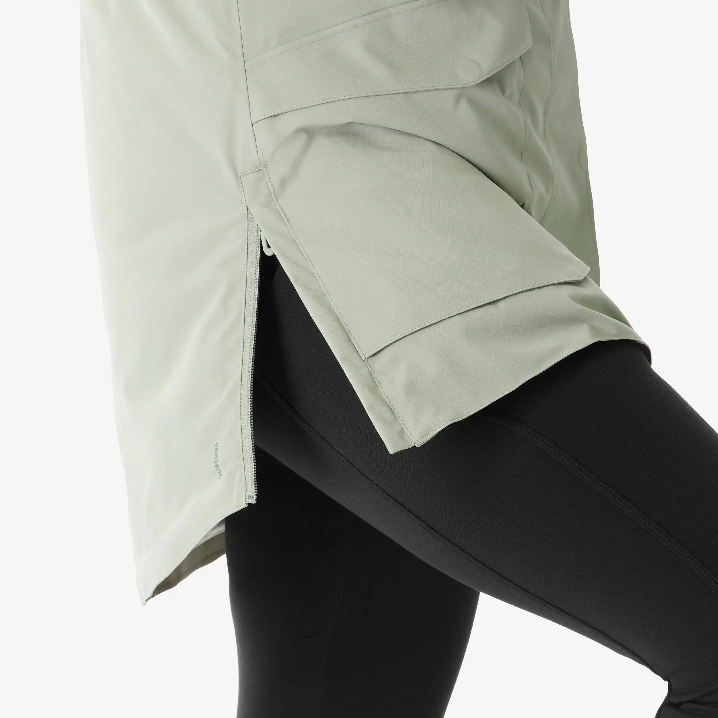 Parka invierno -17 °C de senderismo mujer, NH900 verde 9/14