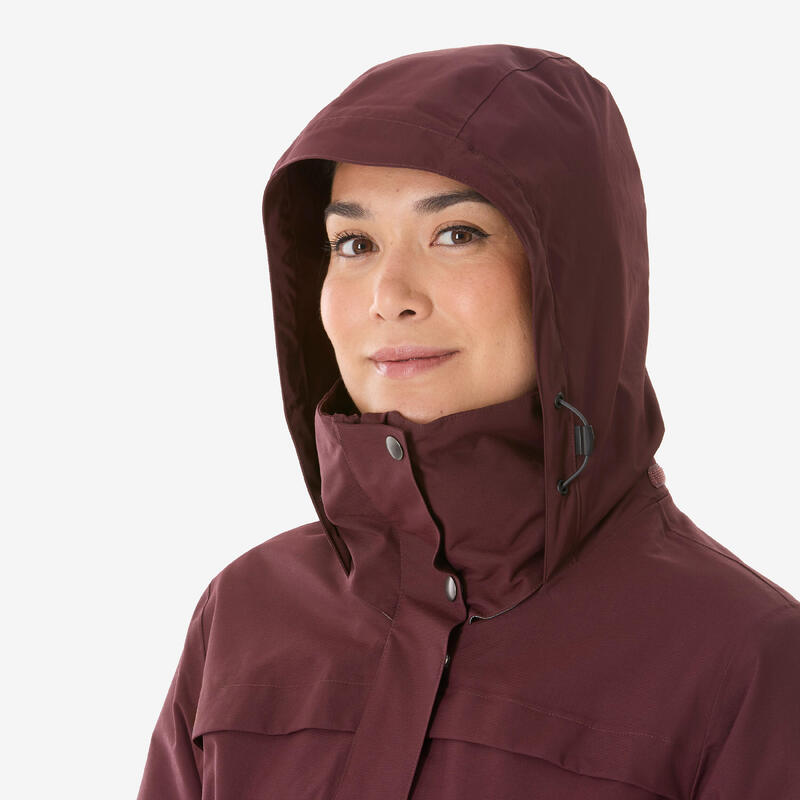 Kadın 3'ü 1 Arada Outdoor Kar Montu/Kışlık Mont - Mor - NH100 0 °C