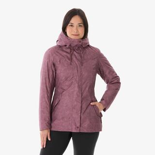 Women Winter Warm Snow Jacket - Padded & Waterproof Upto -10°C - Purple NH500