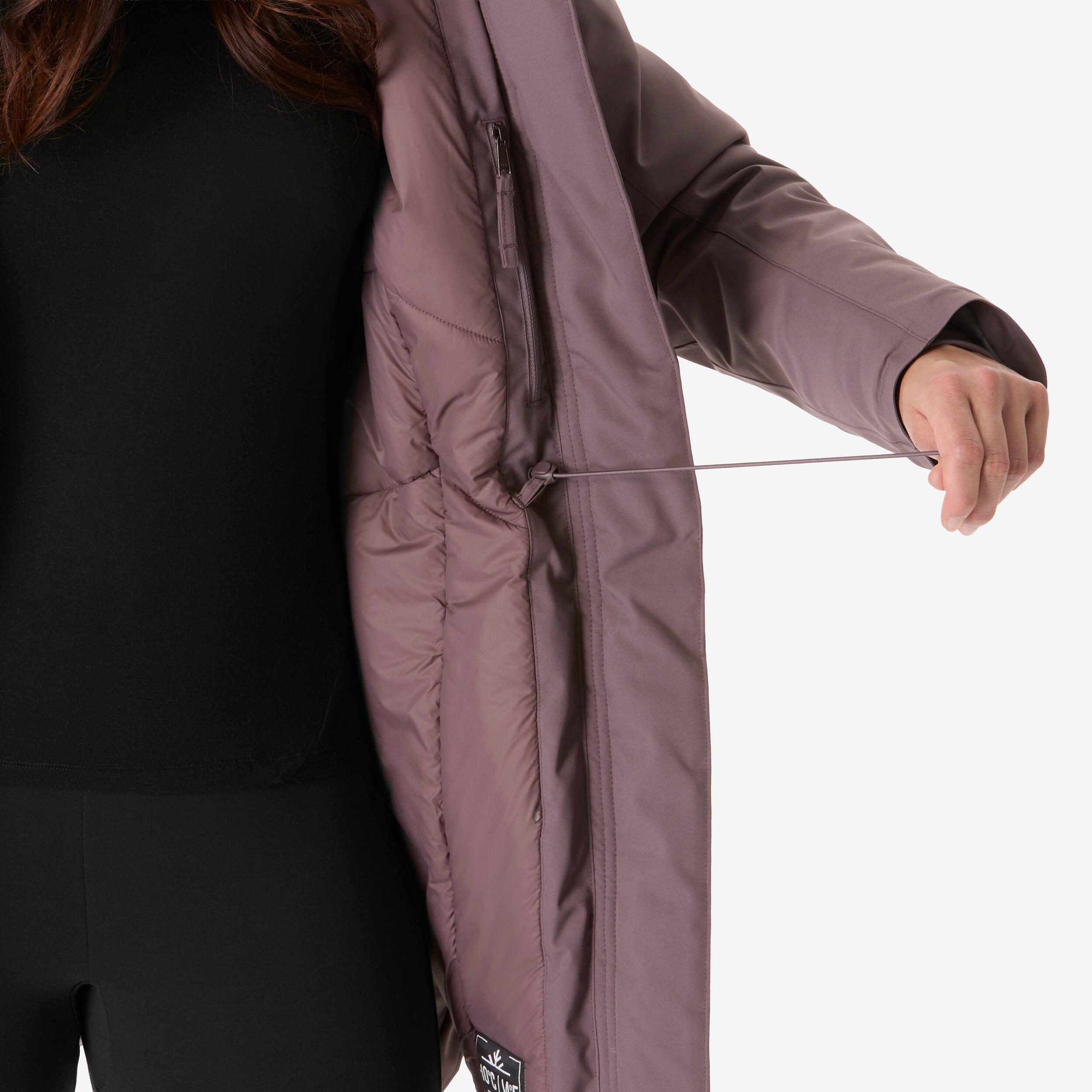 Women’s Waterproof Winter Parka, NH 500 10/12