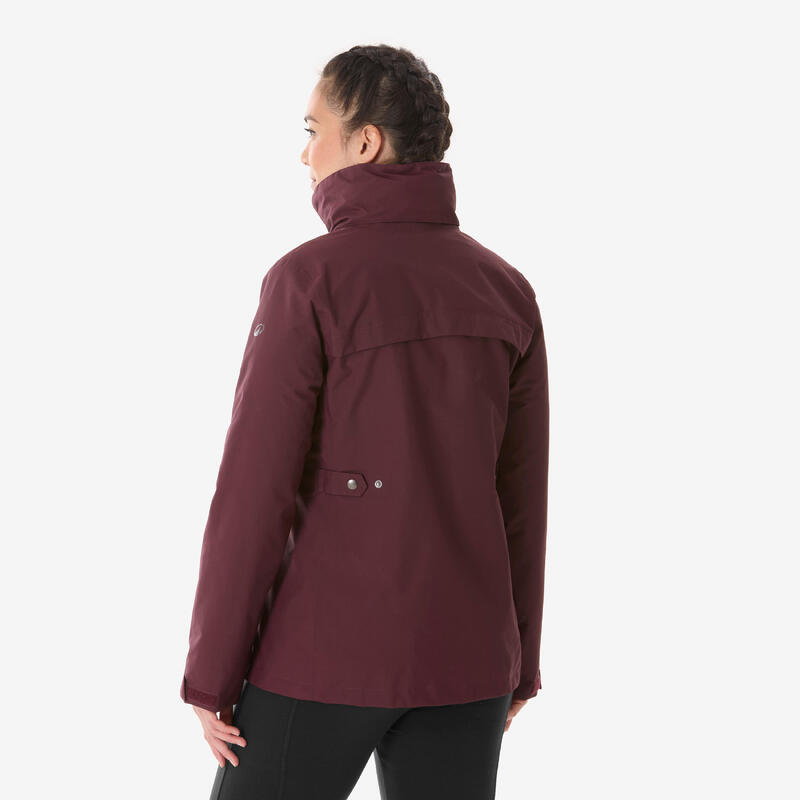 Kadın 3'ü 1 Arada Outdoor Kar Montu/Kışlık Mont - Mor - NH100 0 °C